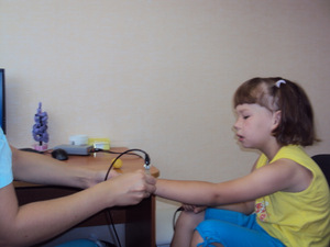 Оказана помощь больному ребенку